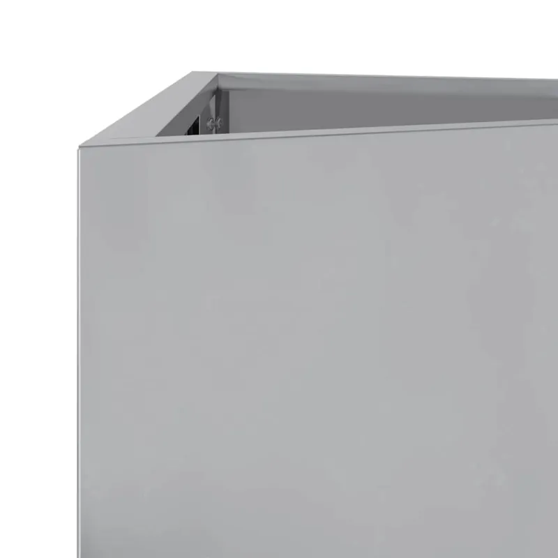 Sodo loveliai, 2vnt., 50x43x75cm, galvanizuotas plienas