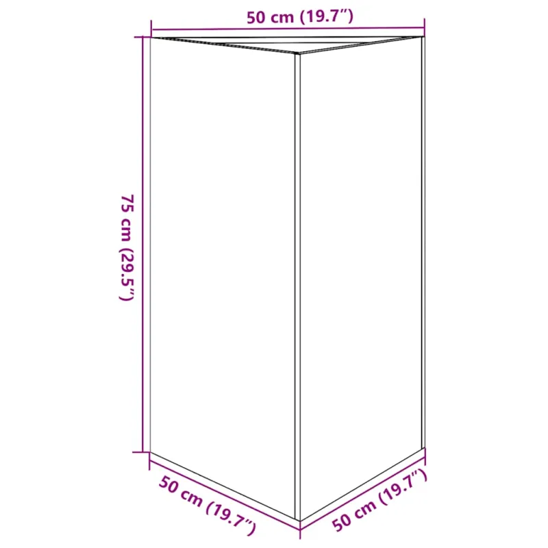 Sodo loveliai, 2vnt., 50x43x75cm, galvanizuotas plienas