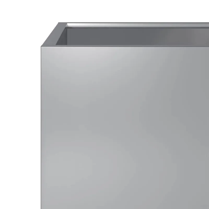 Sodo loveliai, 2vnt., 40x40x40cm, galvanizuotas plienas