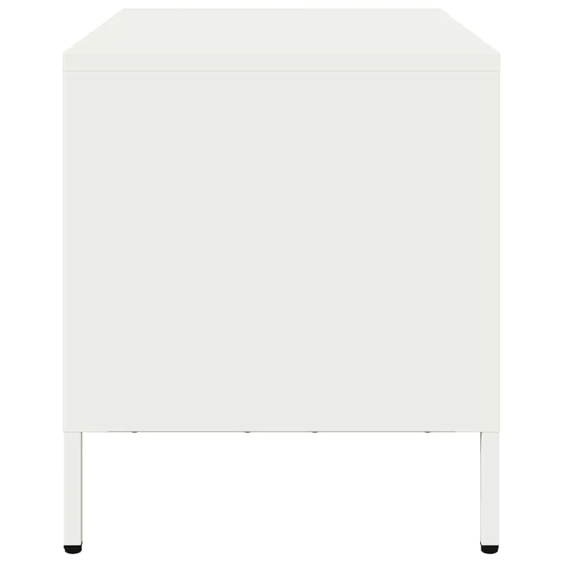 Televizoriaus spintelė, baltos, 68x39x43,5cm, plienas