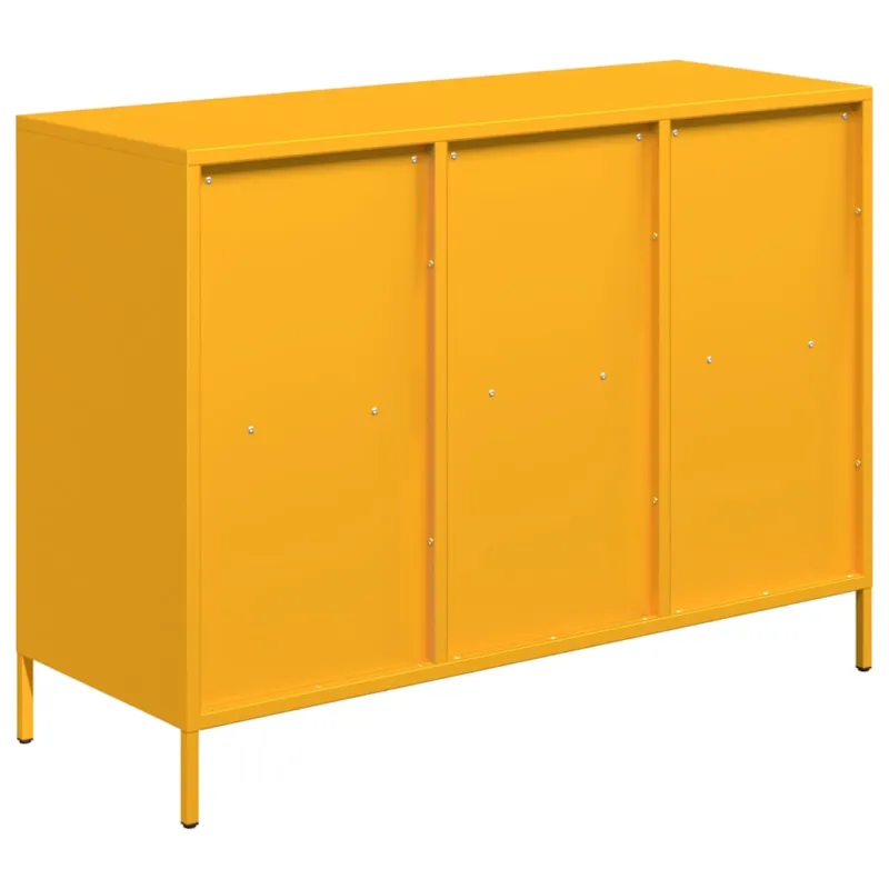 Šoninė spintelė, garstyčių, 101,5x39x73,5cm, plienas