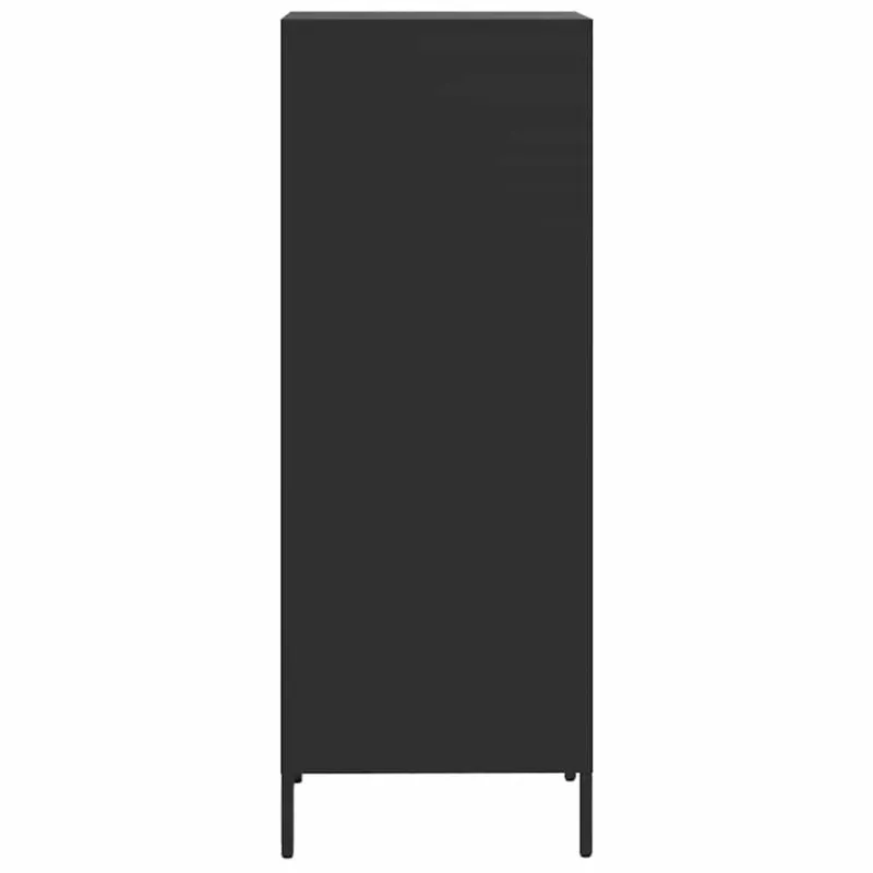 Highboard Black 35x39x103,5 cm Plienas