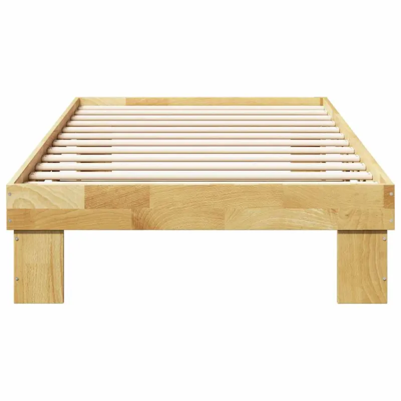 Lovos rėmas be čiužinio 75x190 cm ąžuolo masyvo