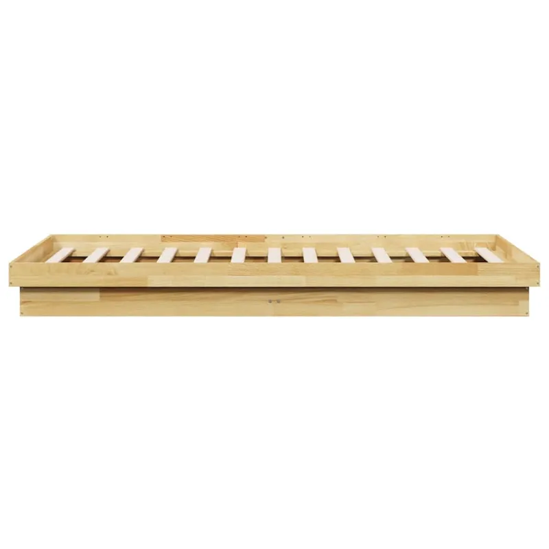 lovos rėmas be čiužinio 100x200 cm ąžuolo masyvo