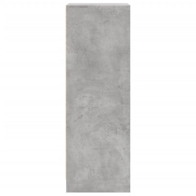 Šoninė spintelė su LED, betono, 42,5x34x100cm, apdirbta mediena