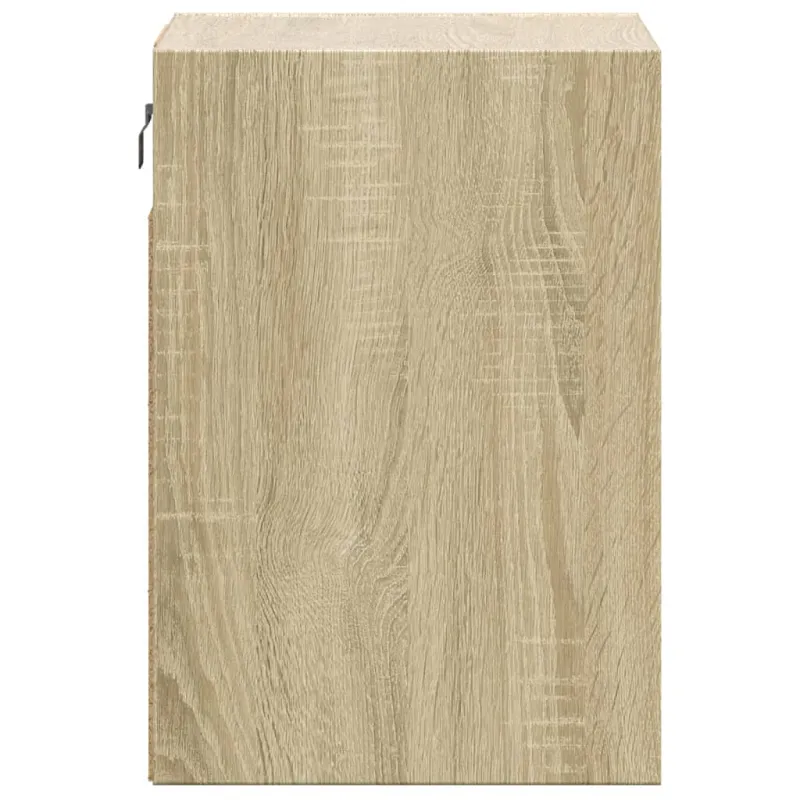 Sieninės TV spintelės su LED, 2vnt., sonoma ąžuolo, 41x31x45cm
