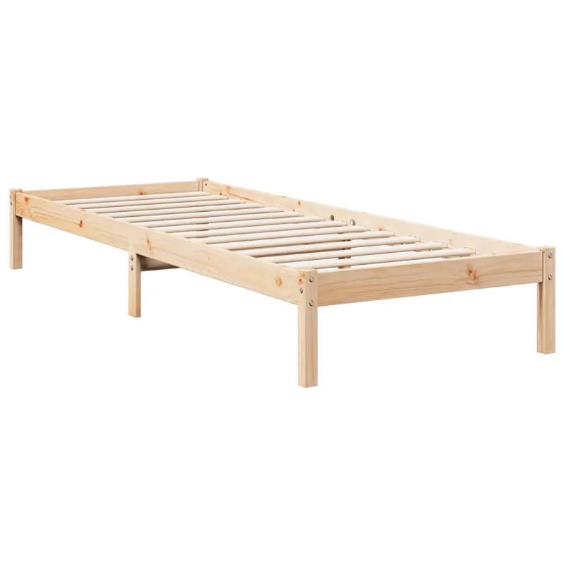 Lovos rėmas be čiužinio, 80x210cm, pušies masyvas, itin ilgas