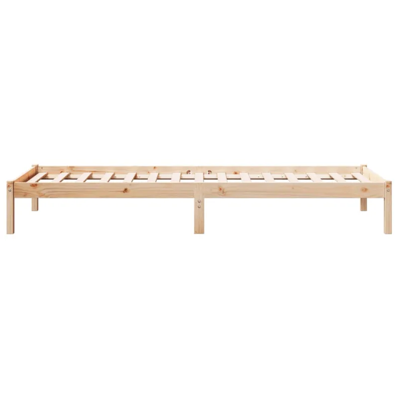Lovos rėmas be čiužinio, 80x220cm, pušies masyvas, itin ilgas