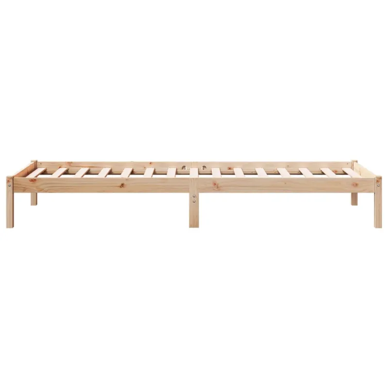 Lovos rėmas be čiužinio, 90x220cm, pušies masyvas, itin ilgas