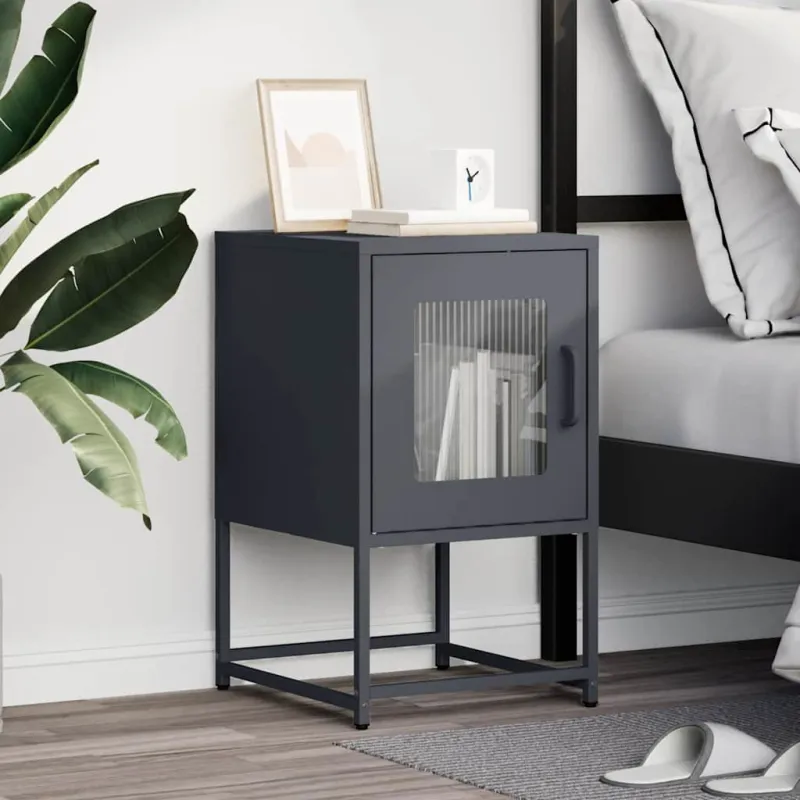 lovos spintelė antracitas 36x39x60,5cm šaltai valcuotas plienas