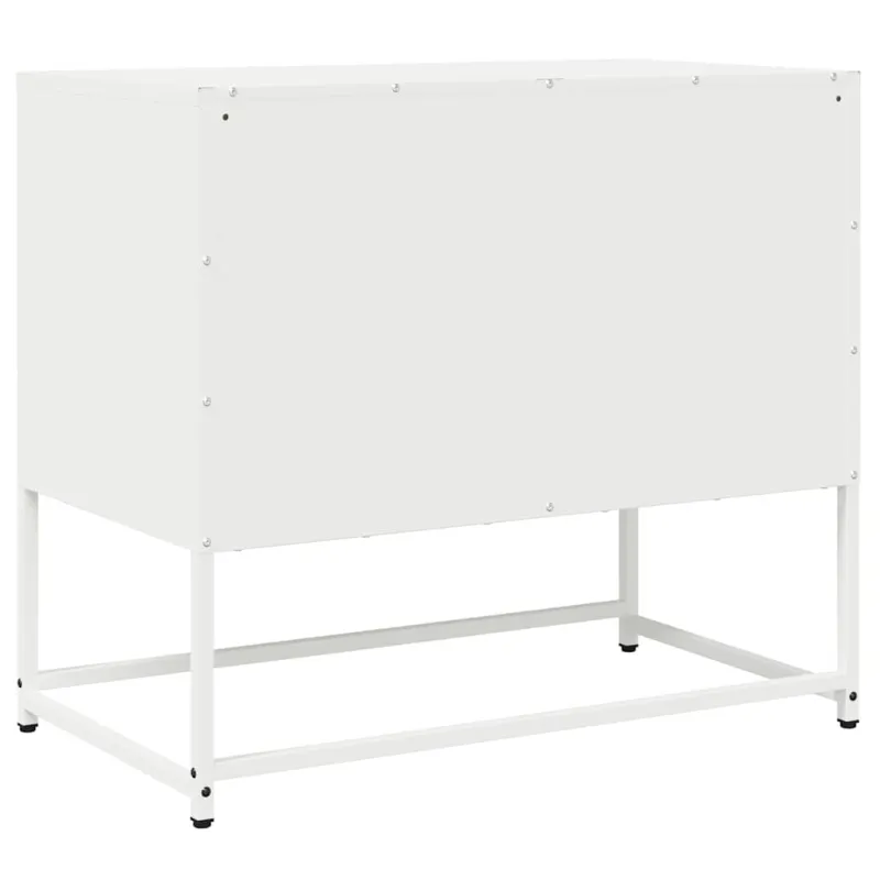 Televizoriaus spintelė, baltos, 68x39x60,5 cm, plienas
