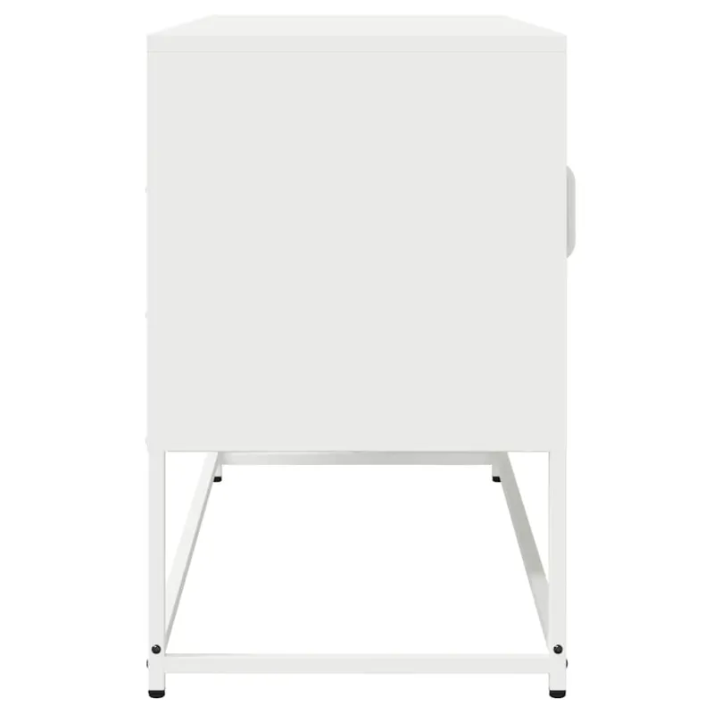 televizoriaus spintelė balta 100,5x39x60,5 cm