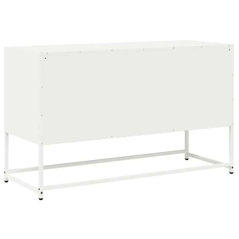 televizoriaus spintelė balta 100,5x39x60,5 cm