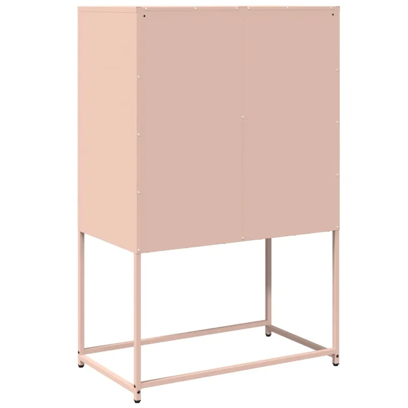 Highboard Pink 68x39x107 cm Plienas