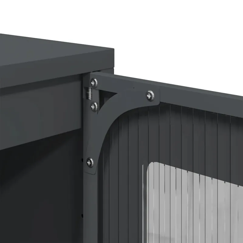 Highboard Antracito 36x39x123 cm šaltai valcuotas plienas