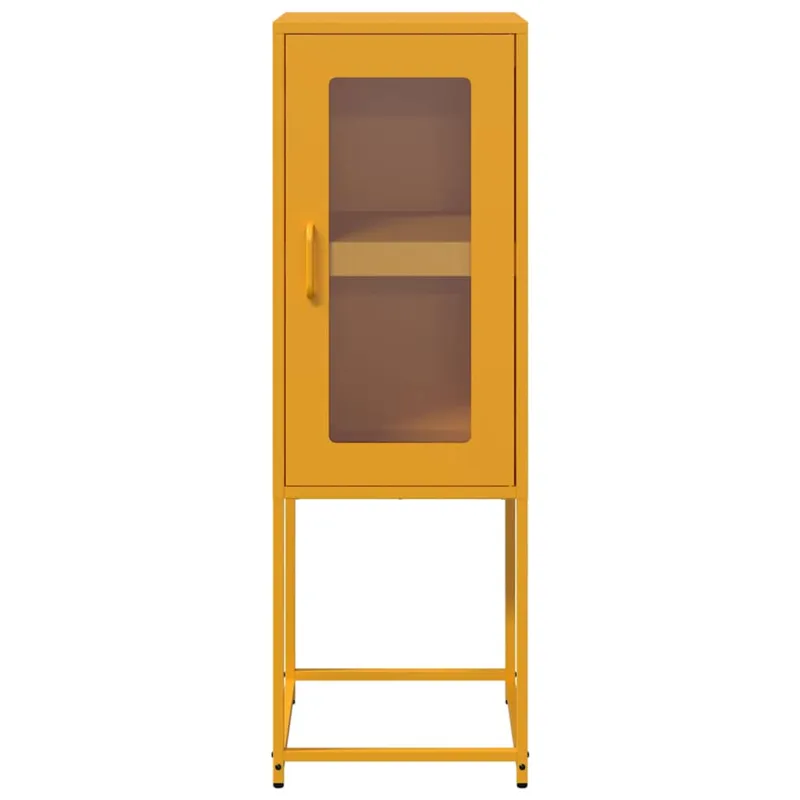 indauja garstyčių geltona 36x39x107 cm šaltai valcuotas plienas