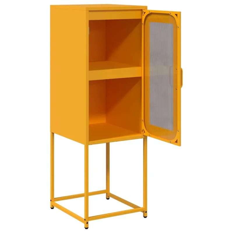 indauja garstyčių geltona 36x39x107 cm šaltai valcuotas plienas