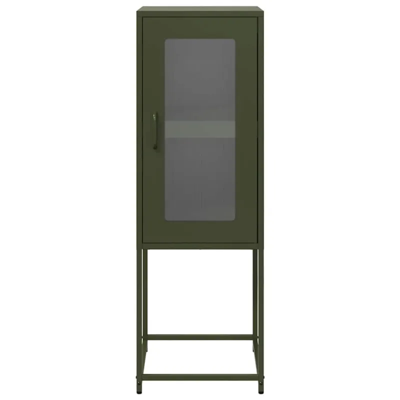 indauja alyvuogių žalia 36x39x107 cm šaltai valcuotas plienas