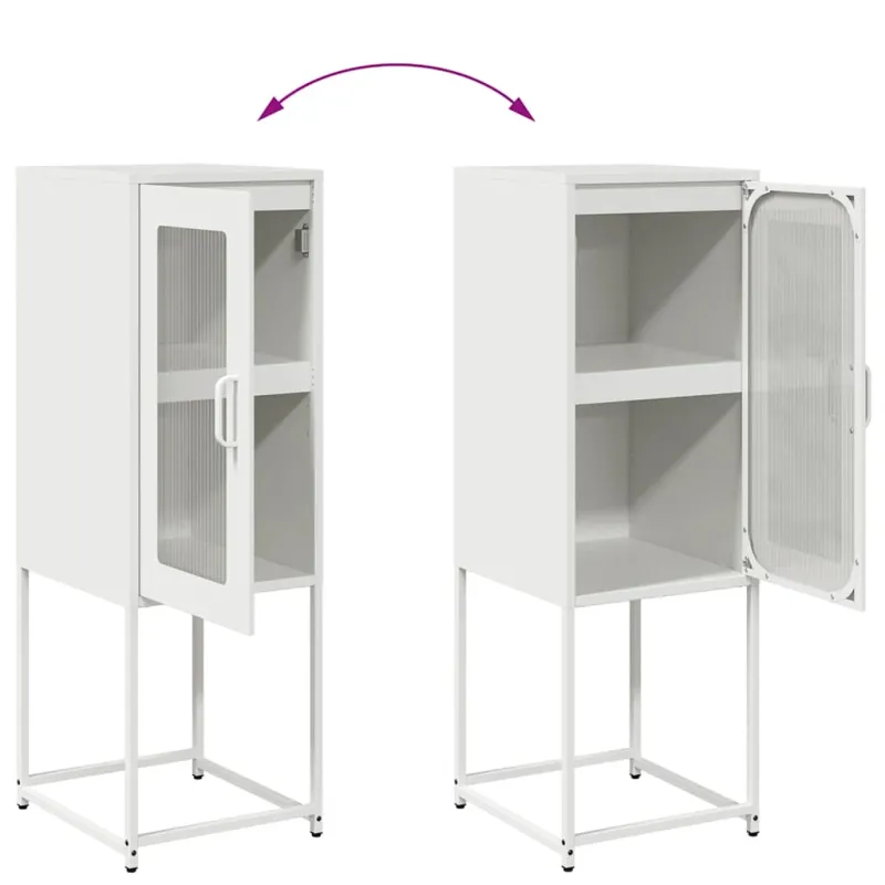 indauja Balta 36x39x107 cm Šaltai valcuotas plienas