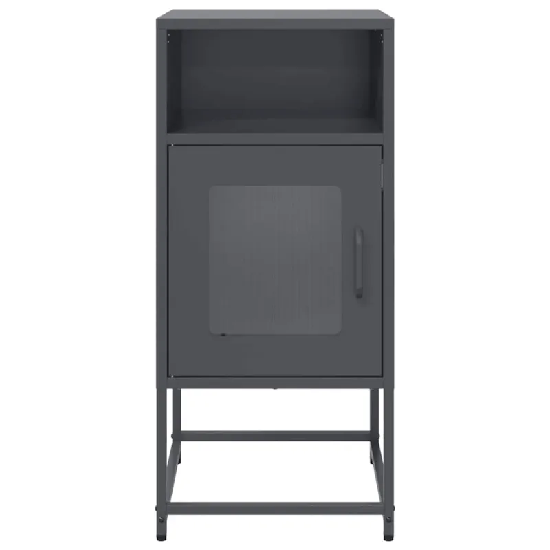 lovos spintelė antracitas 36x39x78 cm šaltai valcuotas plienas