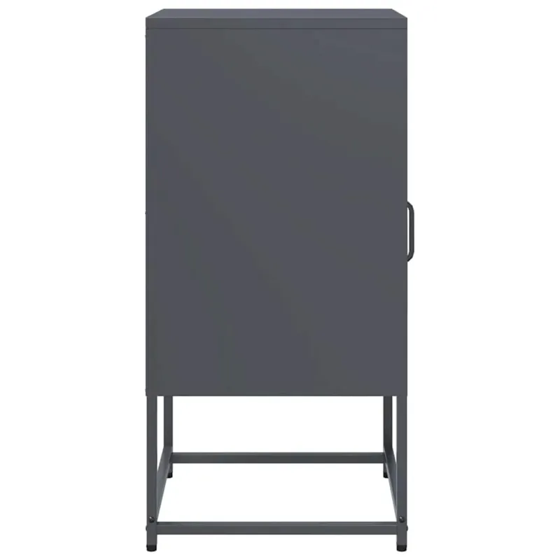 lovos spintelė antracitas 36x39x78 cm šaltai valcuotas plienas