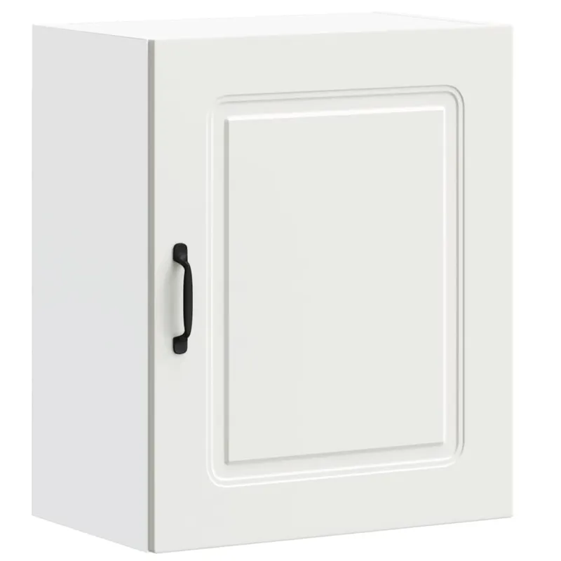 Sieninės virtuvės spintelės 2vnt "Kalmar" White Engineered Wood
