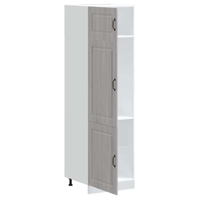 virtuvės spinta "Kalmar" Pilka Sonoma Engineered Wood