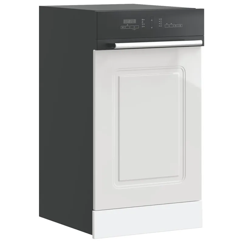 indaplovės skydelis Kalmar Blizgus baltas 45x1,5x57 cm