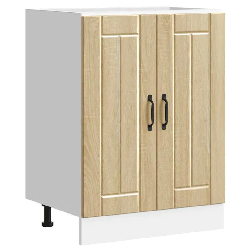 kriauklės pagrindo spintelė "Lucca" Sonoma Oak Engineered Wood