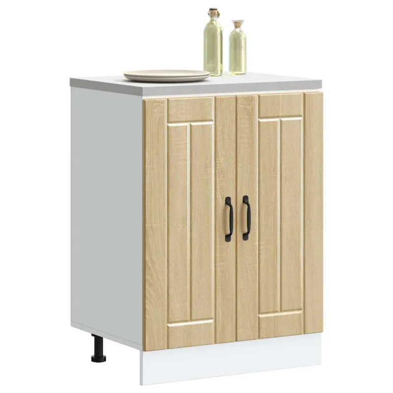 kriauklės pagrindo spintelė "Lucca" Sonoma Oak Engineered Wood