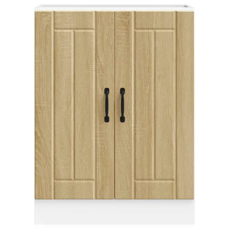 kriauklės pagrindo spintelė "Lucca" Sonoma Oak Engineered Wood