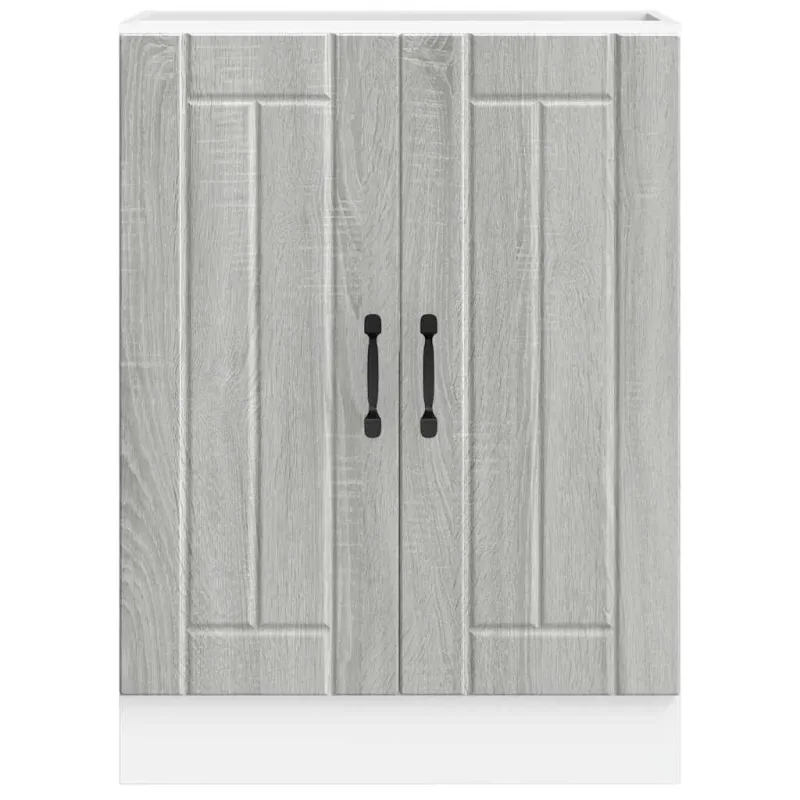 kriauklės pagrindo spintelė Lucca Pilka Sonoma Engineered Wood