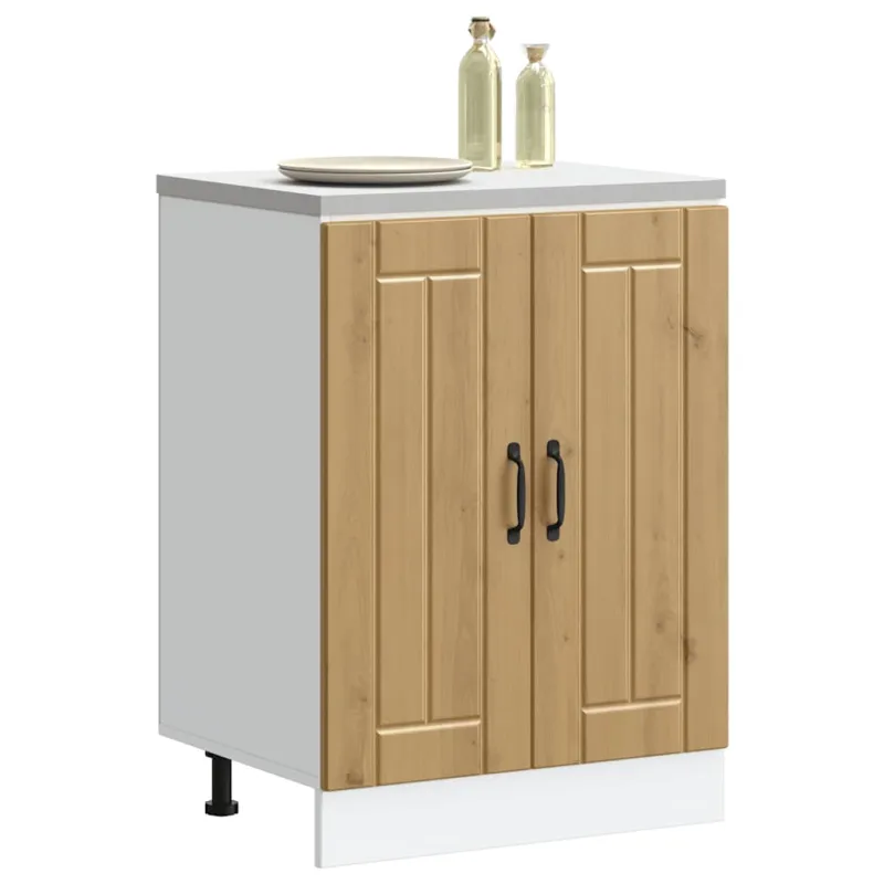 kriauklės pagrindo spintelė "Lucca" Artisan Oak Engineered Wood