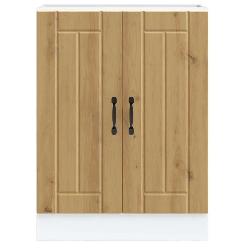 kriauklės pagrindo spintelė "Lucca" Artisan Oak Engineered Wood