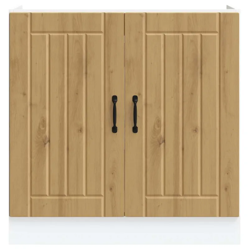 kriauklės pagrindo spintelė "Lucca" Artisan Oak Engineered Wood