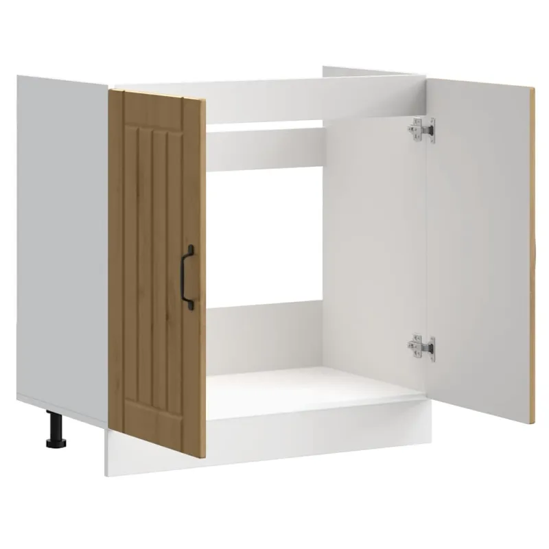 kriauklės pagrindo spintelė "Lucca" Artisan Oak Engineered Wood