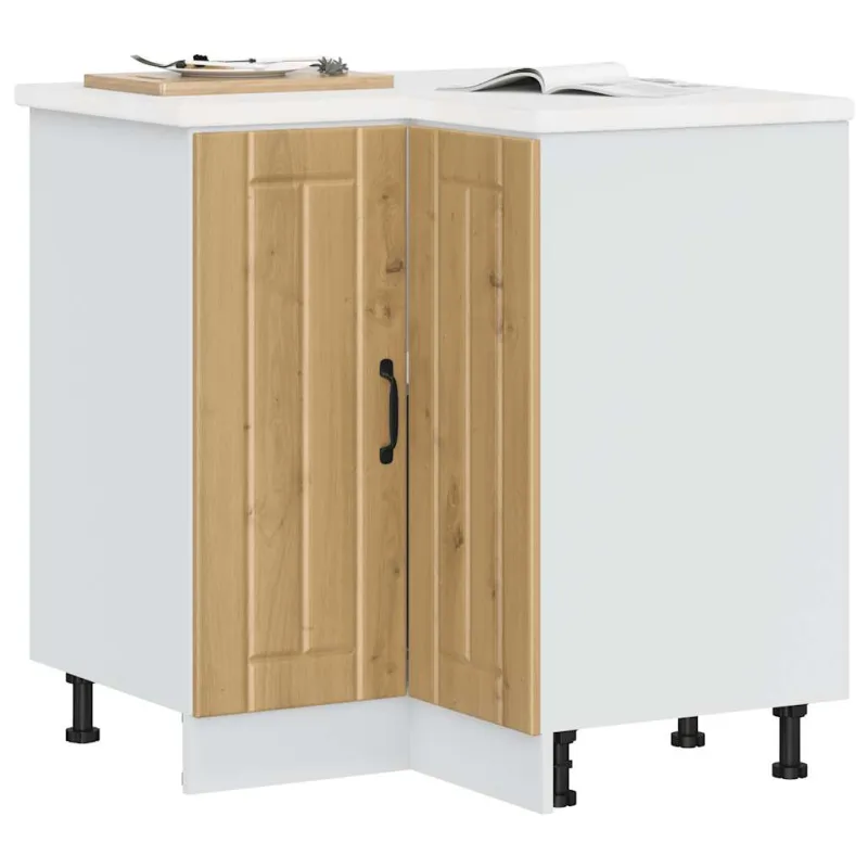 virtuvės kampinė spintelė "Lucca" Artisan Oak Engineered Wood