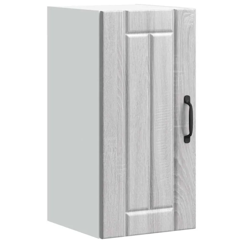 Sieninė virtuvės spinta "Lucca" Pilka Sonoma Engineered Wood