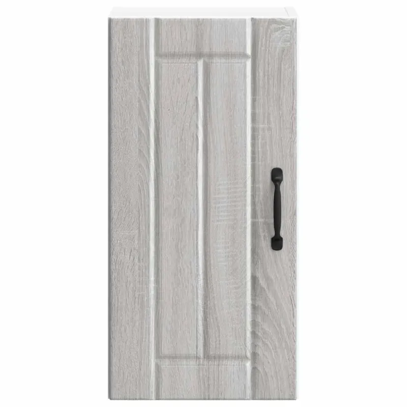 Sieninė virtuvės spinta "Lucca" Pilka Sonoma Engineered Wood