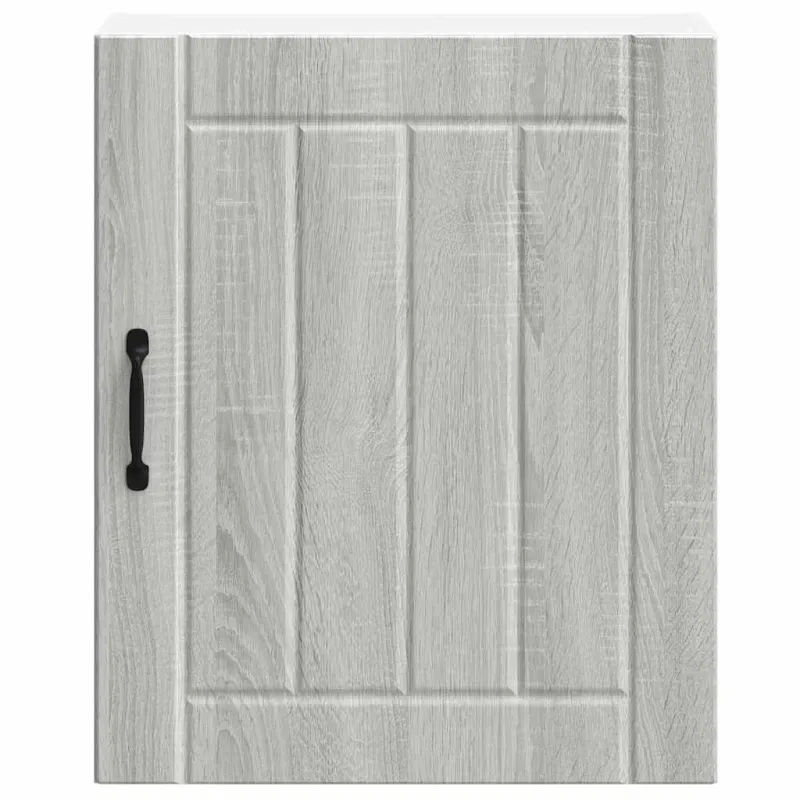 Sieninė virtuvės spinta "Lucca" Pilka Sonoma Engineered Wood