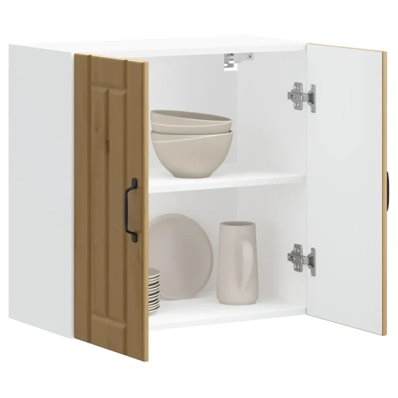 Sieninė virtuvės spinta "Lucca" Artisan Oak Engineered Wood