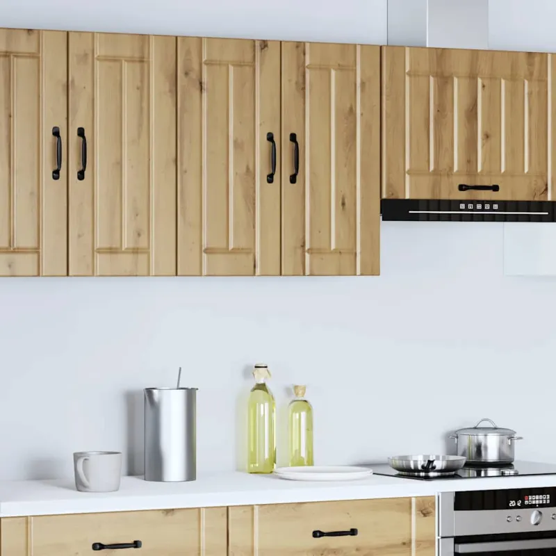 Sieninė virtuvės spinta "Lucca" Artisan Oak Engineered Wood