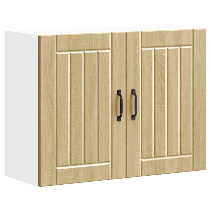 Sieninė virtuvės spinta "Lucca" Sonoma Oak Engineered Wood