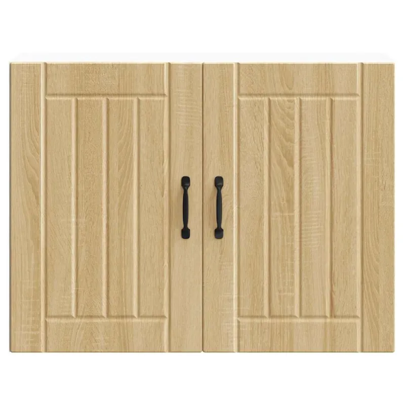 Sieninė virtuvės spinta "Lucca" Sonoma Oak Engineered Wood