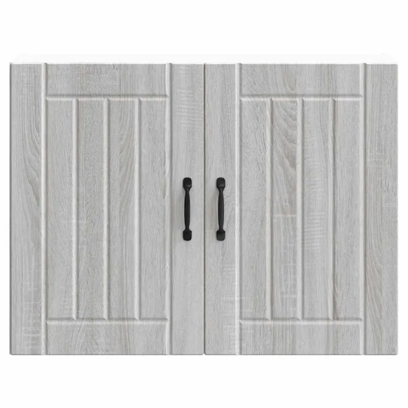 Sieninė virtuvės spinta "Lucca" Pilka Sonoma Engineered Wood