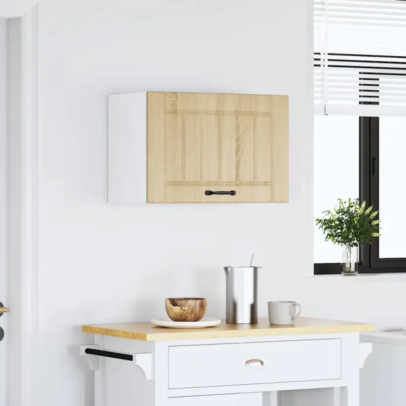 Sieninė virtuvės spinta "Lucca" Sonoma Oak Engineered Wood
