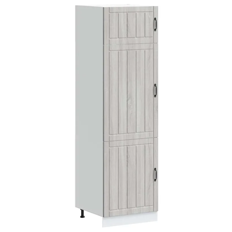 virtuvės spinta "Lucca" Pilka Sonoma Engineered Wood
