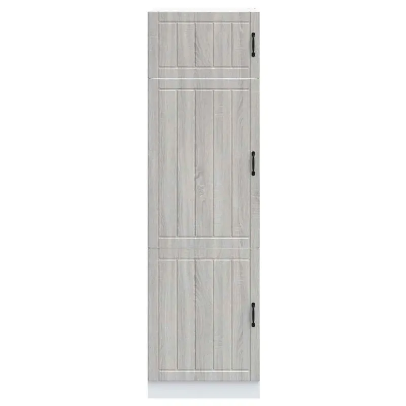 virtuvės spinta "Lucca" Pilka Sonoma Engineered Wood