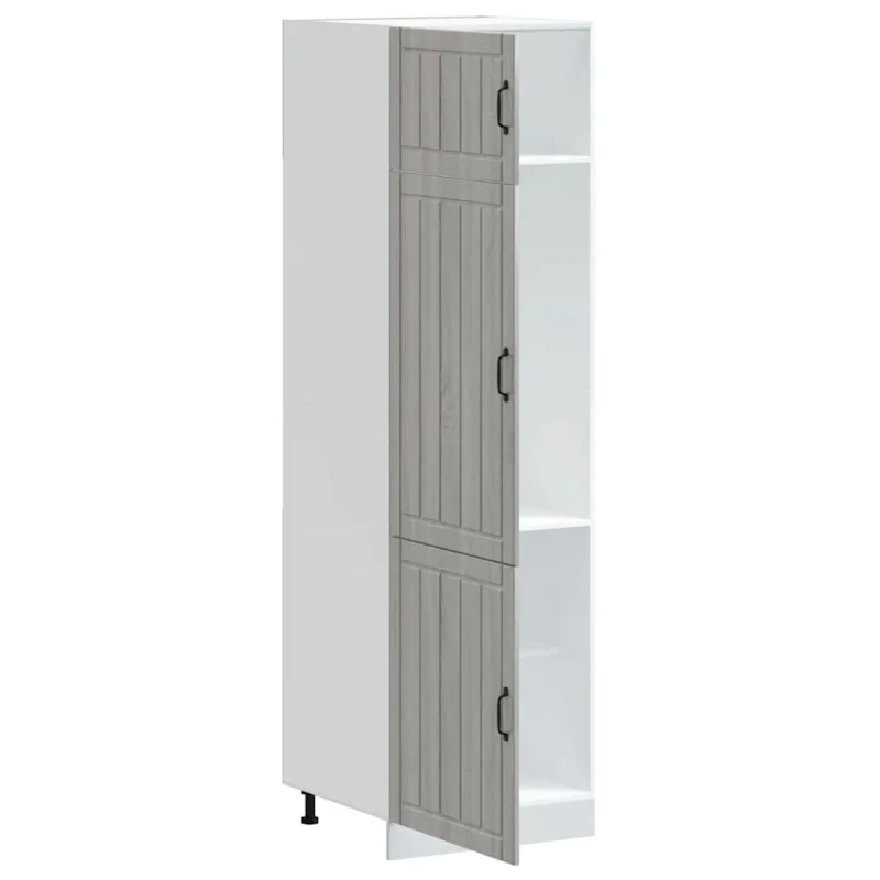 virtuvės spinta "Lucca" Pilka Sonoma Engineered Wood