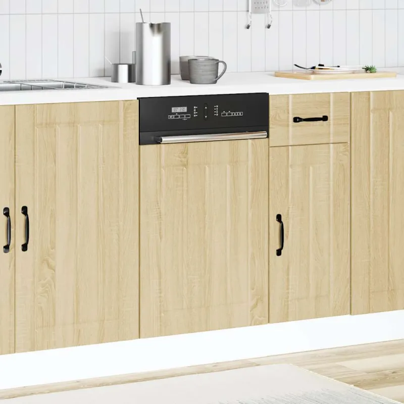 indaplovės skydelis Lucca Sonoma Oak Engineered Wood